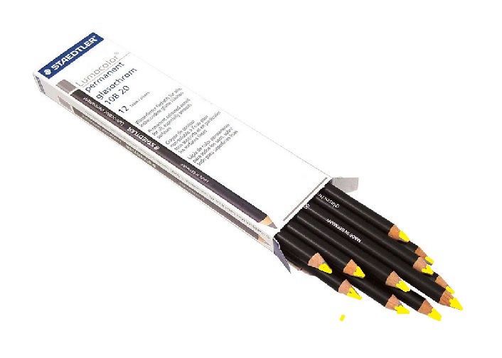 Ołówek Glasochrom żółty